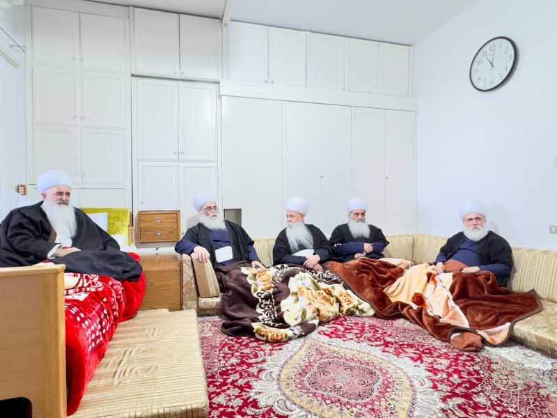 عُقِد في دارة المرجع الروحي الشيخ ابو يوسف امين الصايغ