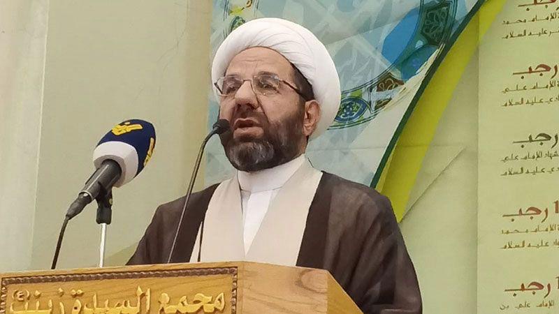 الشيخ دعموش لا يمكن للعدو أن يتمادى في عدوانه على لبنان من دون ردّ حاسم