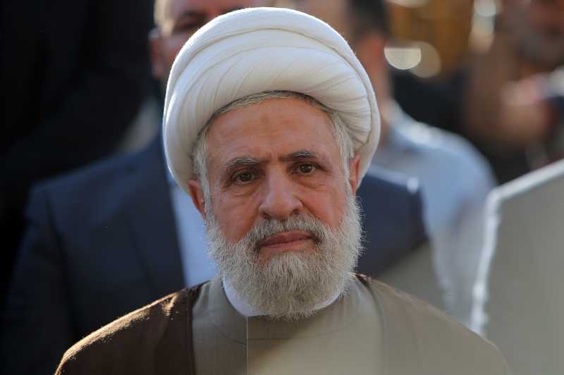 الشيخ نعيم قاسم لسنا معنيّين حالياً بأيّ نقاش حول مطالب إسرائيل