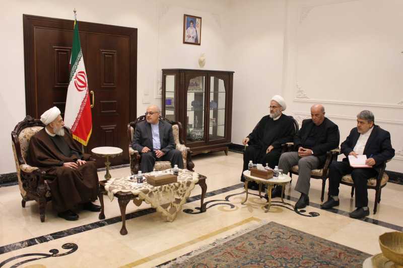 اماني يستقبل الخطيب