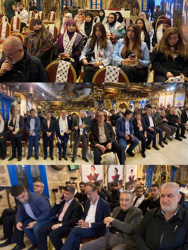 مباشر من حفل اطلاق الحملة الرسمية لاحياء اليوم القدس العالمي التي يطلقها ملف شبكات التواصل في حزب ال