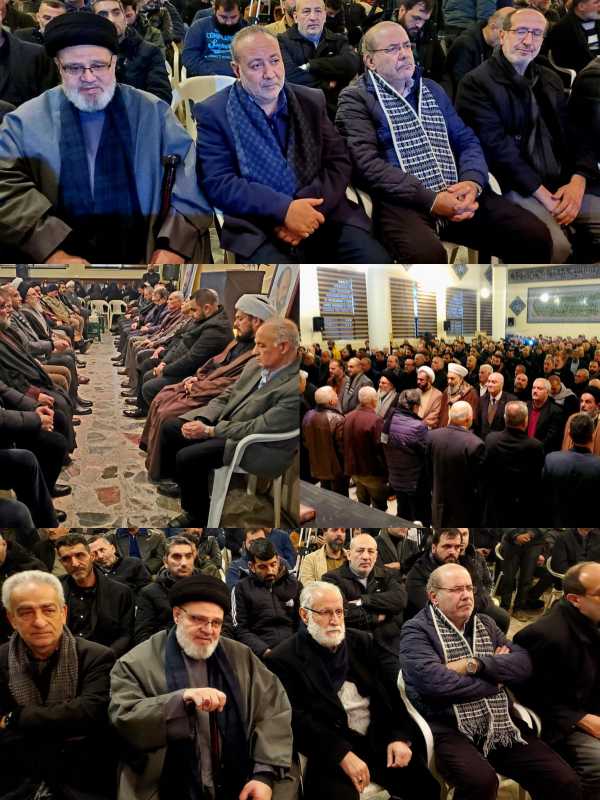 أحيا "حزب الله" ذكرى أربعينية المعاون التنفيذي للأمين العام للحزب النائب السابق محمد حسن ي