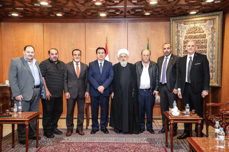رجل الاعمال د باسم جعفر يترأس وفد لقاء رجال الاعمال في زيارة نائب رئيس المجلس الشيعي الاعلى