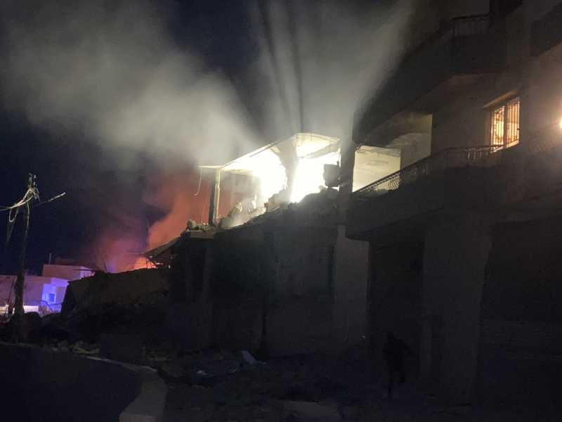 الزميل محمد ابو إسبر لنشرة الوكالة الوطنية للاعلام حول غارات العدو الصهيوني على البقاع