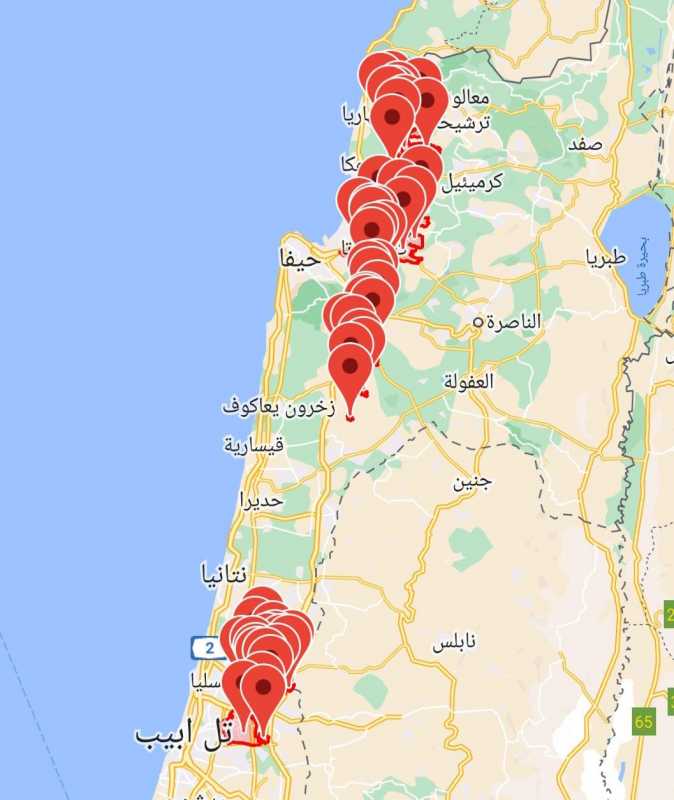 صفارات الانذار تدوي في المنطقة الصناعية في الكيان المؤقت