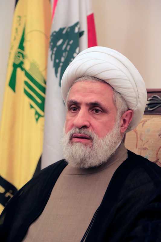 الشيخ قاسم معزيا رئيس المكتب السياسي لحماس