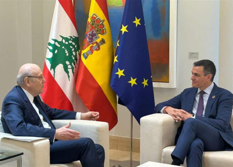 محادثات لبنانية اسبانية في مدريد وميقاتي قدر الوقوف الدائم مع لبنان
