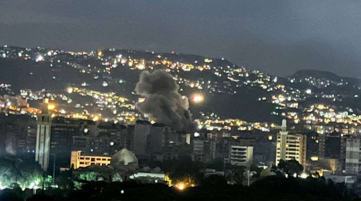 3 غارات إسرائيلية استهدفت حارة حريك بالضاحية الجنوبية فجرًا وسط تحليق منخفض للطيران المسيّر 3 غارات إسرائيلية استهدفت حارة حريك بالضاحية الجنوبية فجرًا وسط تحليق منخفض للطيران المسيّر