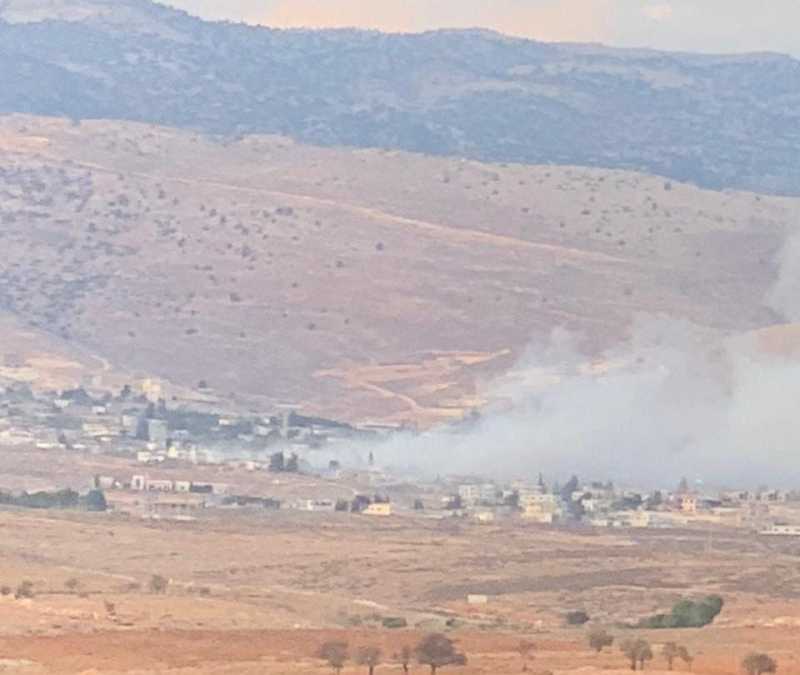 سلسلة غارات شنتها الطائرات الإسرائ. يلية بعد ظهر اليوم على منطقة بعلبك الهرمل وشملت