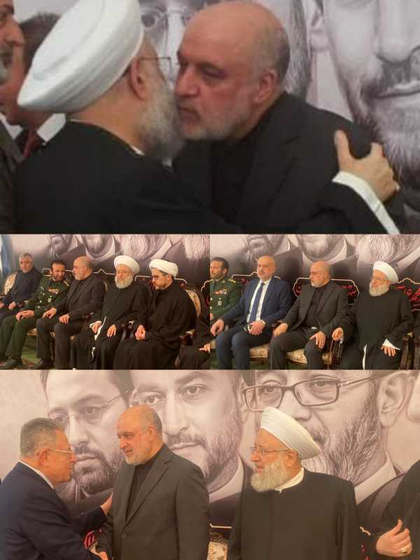 الشيخ حمود يقدم التعازي للسفير الايراني