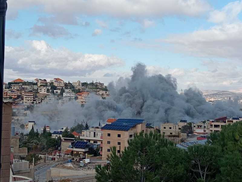 التصعيد العدواني على لبنان غارات على البقاع والجنوب توقع 31 شهيدا وعشرات الجرحى