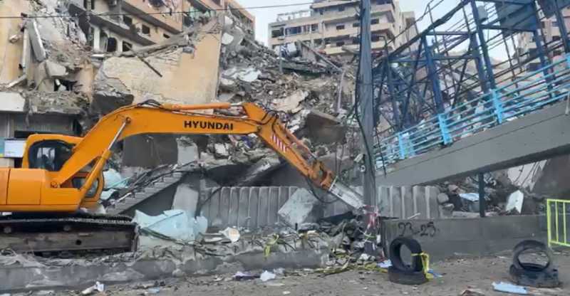 بالفيديو بمتابعة من وزير الاشغال العامة الدكتور علي حمية