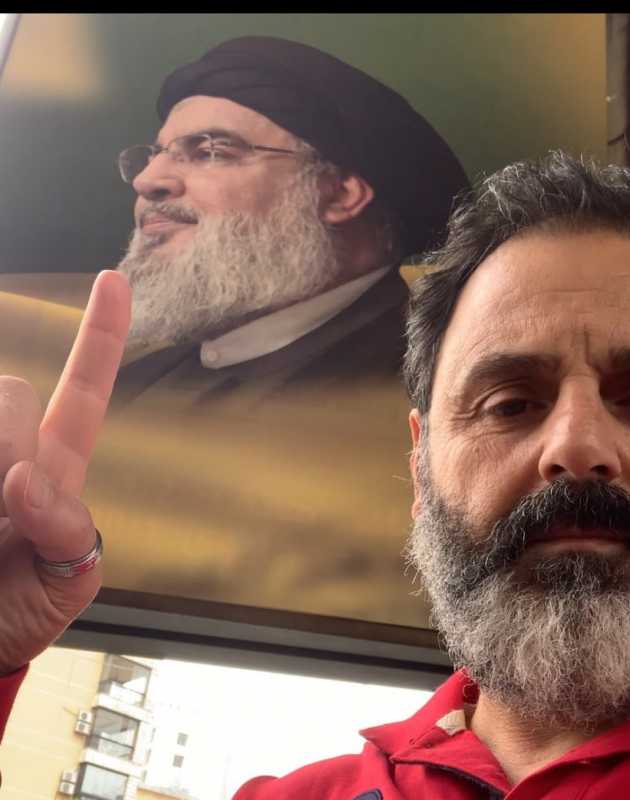 الممثل يوسف حداد عبر منصة اكس