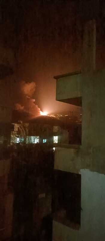 غارتين على اطراف جباع منطقة البريج حرش الصنوبر جنوب لبنان