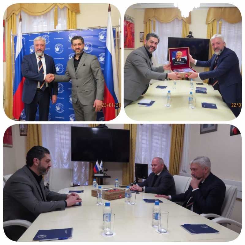   الدكتور يفغيني بريماكوف يستقبل ابودية