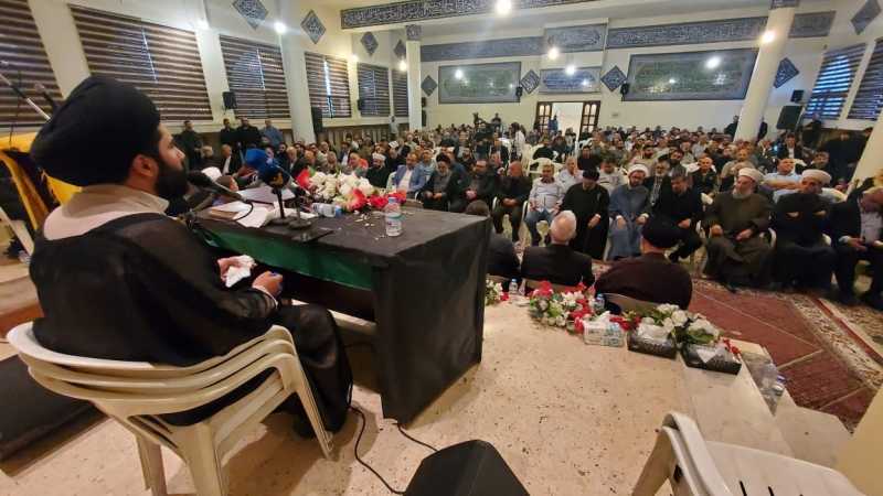 قيادة حزب الله في البقاع تقبلت التعازي بمناسبة ذكرى اسبوع على وفاة والدة الامين العام لحزب الله