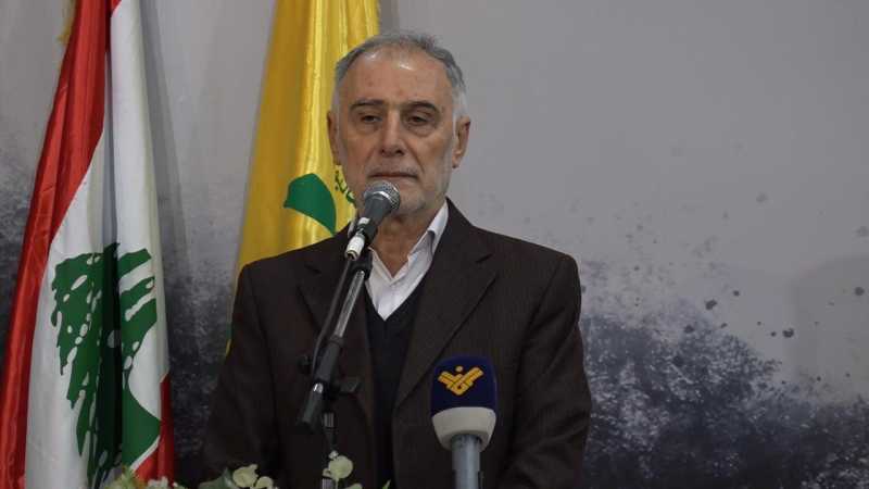 الوزير السابق محمد فنيش من صديقين المقاومة ليست جزءاً من الألاعيب السياسية الداخلية، وهي جاهزة للدفا