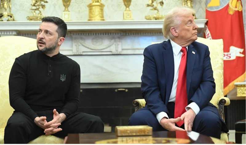 زيلينسكي في لندن... و«الناتو» يدعوه لـ«إصلاح علاقته» بترامب