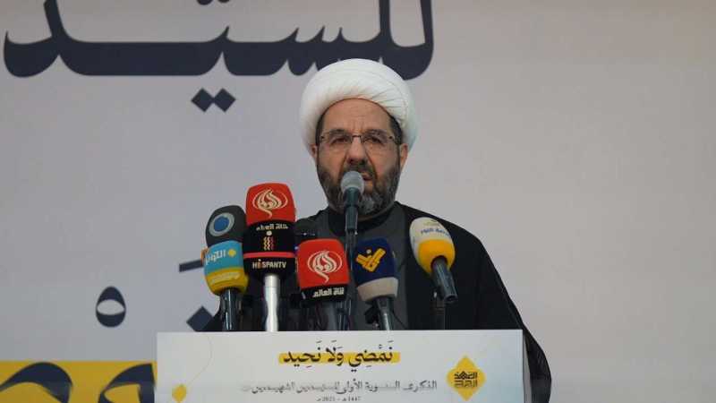 كلمة رئيس المجلس التنفيذي في حزب الله الشيخ علي دعموش خلال احتفال بمناسبة الذكرى السنوية الأولى ‏لاس