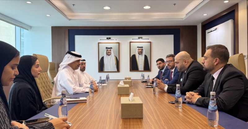 ناصر الدين تابع زيارته لقطر وبحث مع وزير الصحة ومدير صندوق التنمية في إعادة إعمار المراكز الصحية  ود