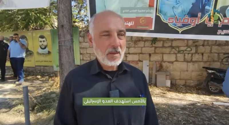 من كلمة رئيس بلدية بليدا حول العدوان الاسرائيلي الذي طال البلدة