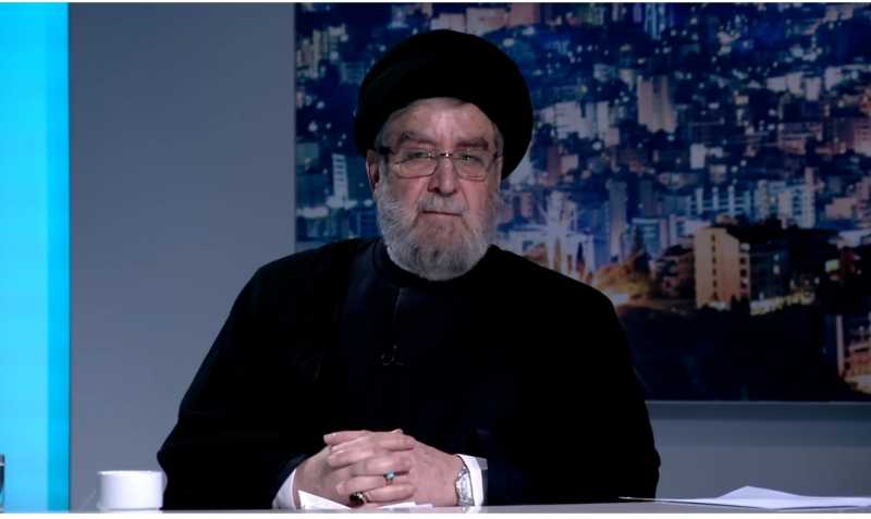 السيد ابراهيم أمين السيد فلسطين عرض الاسلام وشرفه ومطمئنون على المقاومة في بيئتها