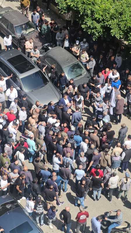 حشود غفيرة تستقبل الوزير محمد حيدر في طرابلس