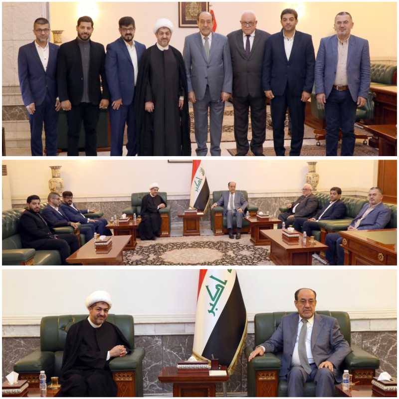 النابلسي يلتقي المالكي