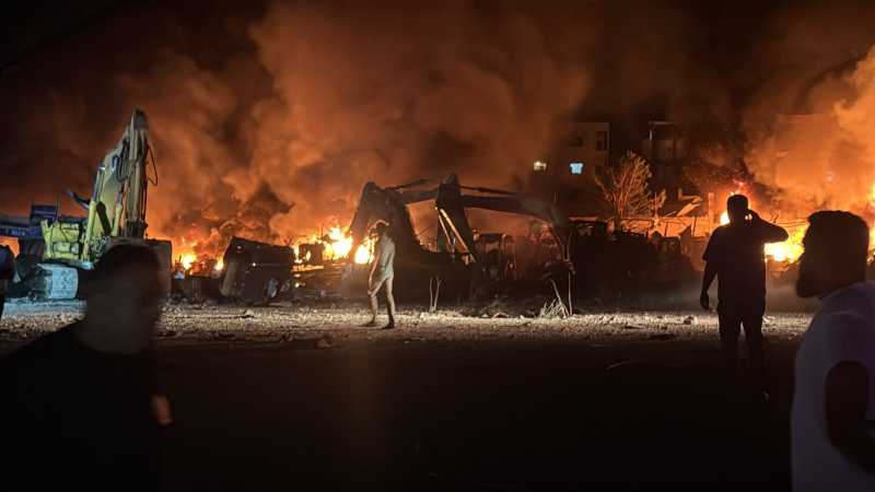 العدو الإسرائيلي الارهابي المجرم ينتهك سيادة لبنان ويعتدي بسلسلة غارات ارهابية  محيط منطقة الزهراني 