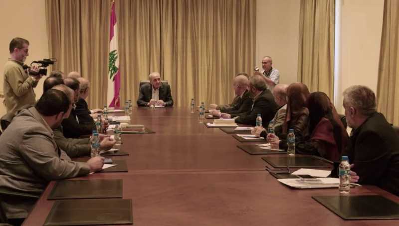  الرئيس برّي للخنادق لا ملحق سري في اتفاق وقف إطلاق النار 