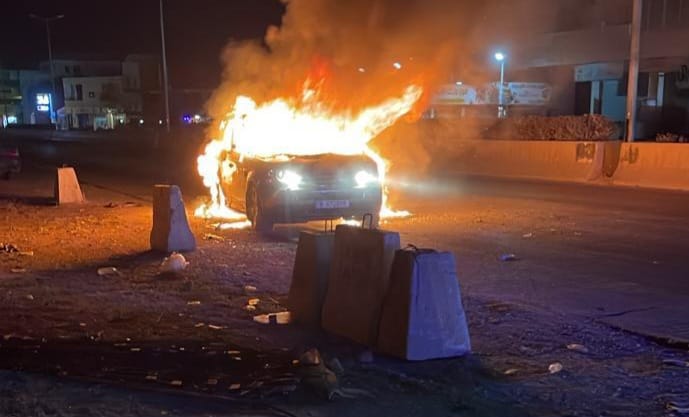 عاجل شهيد جراء في اعتداء ارهابي على سيارة مدنية من مسيرة على مفرق بريتال في البقاع اللبناني