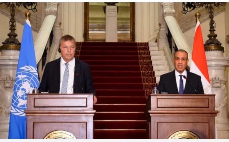 عبد العاطي التعنّت الإسرائيلي عقبة أمام جهود وقف إطلاق النار