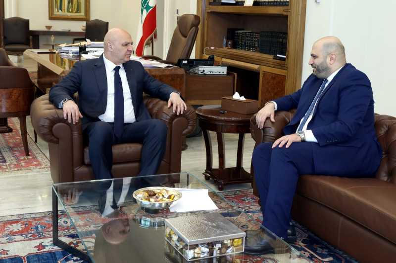 الرئيس عون عرض مع وزير الصحة الواقع الصحي في البلاد وموضوع توسعة وزارة الصحة التغطية الصحية والدوائي
