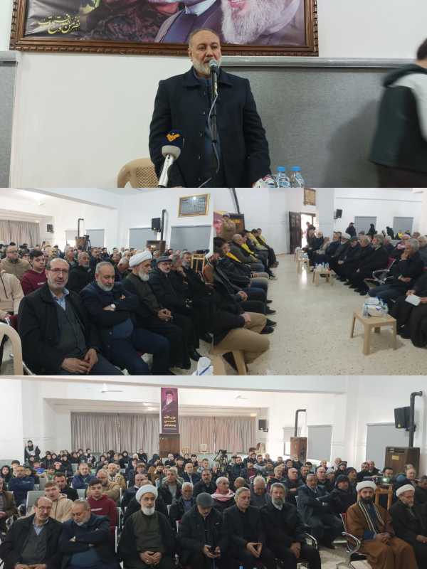 اكد مسؤول منطقة البقاع في حزب الله الدكتور حسين النمر أن "العدوان "الإسرائيلي" على ال