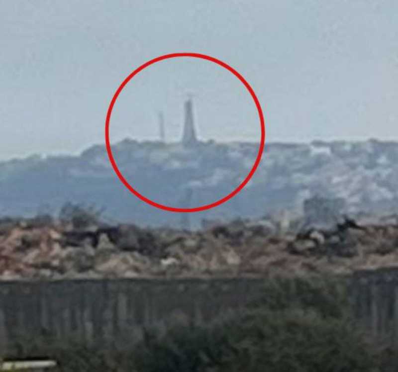 مراسل المنارالعدو اطلق قذيفتي انارة في اجواء اطراف علما الشعب