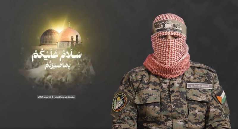 الناطق باسم كتائب القسام أبو عبيدة 