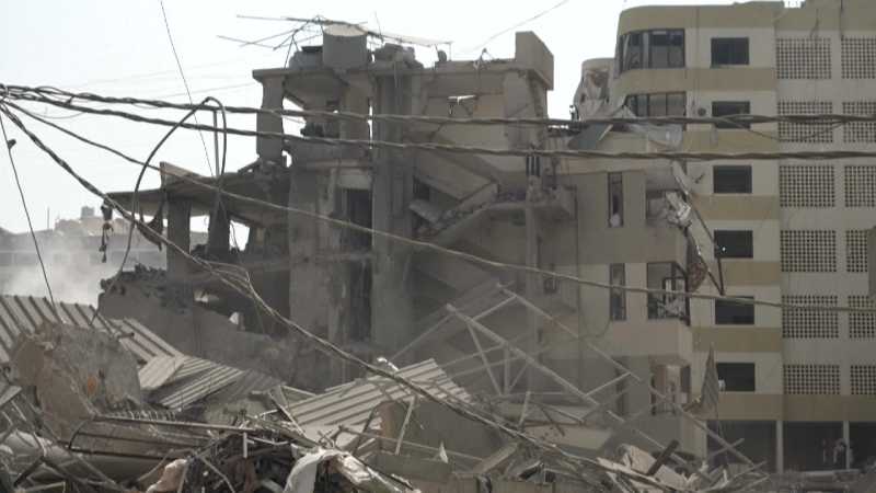 إحصاء أولي للأضرار التي خلفتها الاعتداءات الاسرائيلية  ليلة امس على الضاحية الجنوبية.