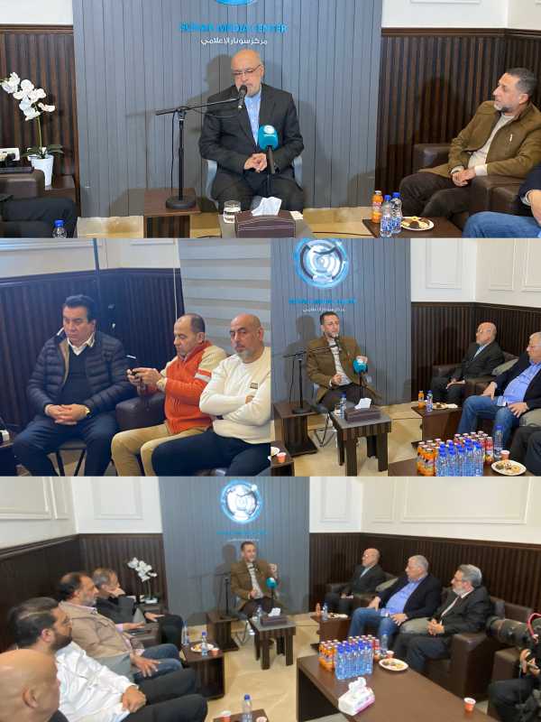 مباشر من مركز سونار الاعلامي من الحوار الخاص مع سعادة سفير الجمهورية الاسلامية الدكتور مجتبى اماني