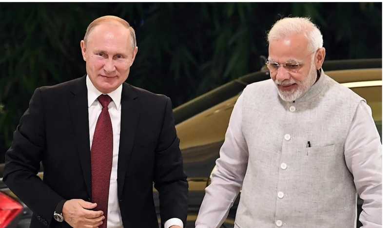 رغم الضغوط الأميركية... مودي يتطلّع إلى استقبال بوتين في الهند رغم الضغوط الأميركية... مودي يتطلّع إلى استقبال بوتين في الهند