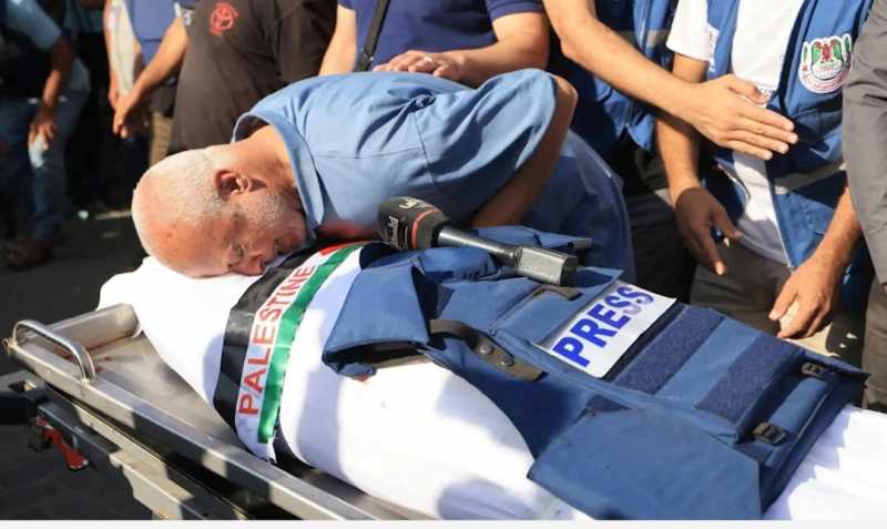 الصحافيون اللبنانيون يتضامنون مع زملائهم في غزة