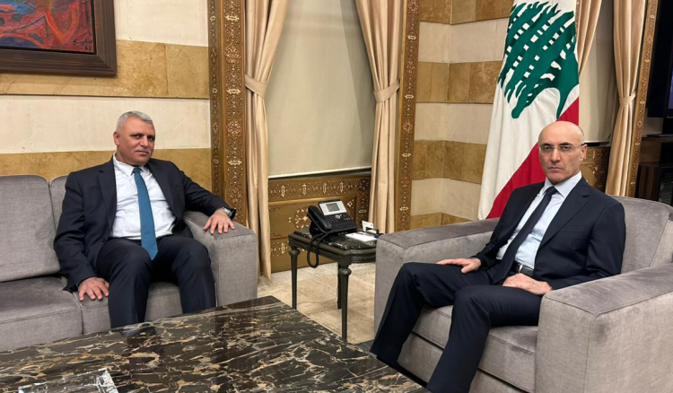 الحجار بحث مع اللواء شقير والعميد كرنيب في الأوضاع الأمنية وخطة العودة المنظمة للنازحين