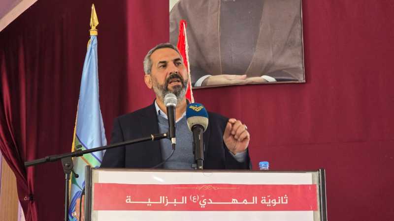 النائب إيهاب حمادة التطاول على مدارس المهدي هو من خلفيات مرتبطة بالعدو "الإسرائيلي"