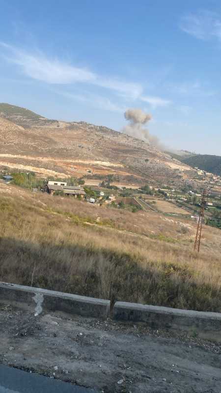 استنفار مكثف للطائرات الحربية والمسيرة الإسرائيلية الارهابية في عموم اجواء جنوب لبنان والبقاع وبيروت