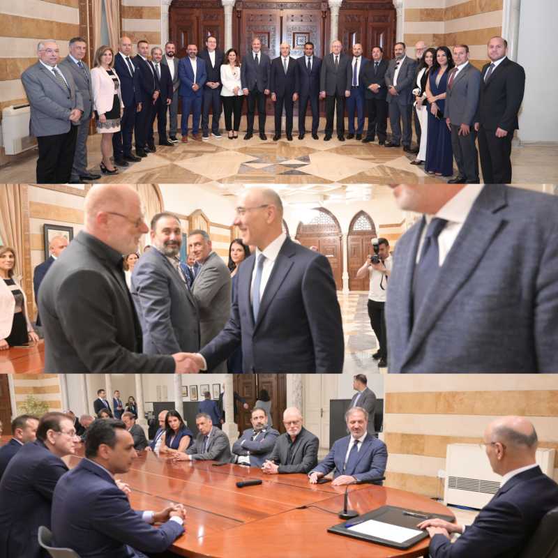 الحجار استقبل المجلس البلدي لمدينة بيروت العمل التكاملي هو الأساس من أجل بيروت أفضل