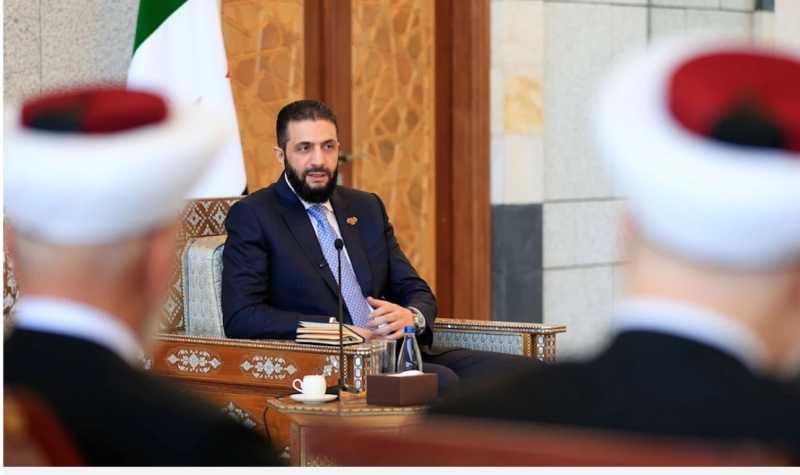 «تلفزيون سوريا» الشرع يلوّح بـ«إجراءات» ضد بيروت