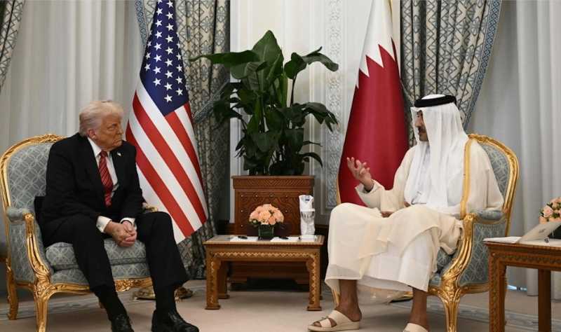 ترامب يدعو رئيس الوزراء القطري لزيارة البيت الأبيض