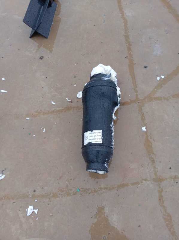 إسقاط قنبلة  إسرائيلية جديدة في عديسة ذخيرة مرتجلة لتفجير المباني على الحدود