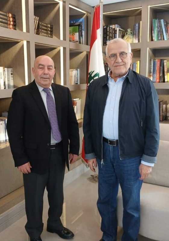 الرئيس سليمان عرض الاوضاع مع طلال المقداد