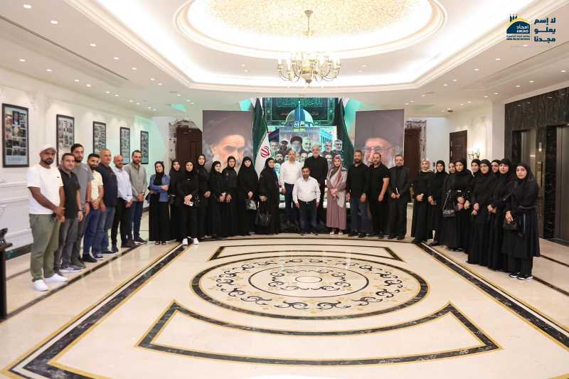 استقبل السفير الإيراني في لبنان الدكتور مجتبى أماني وفدا تربويا وإداريا من معاهد أمجاد الجامعية على 