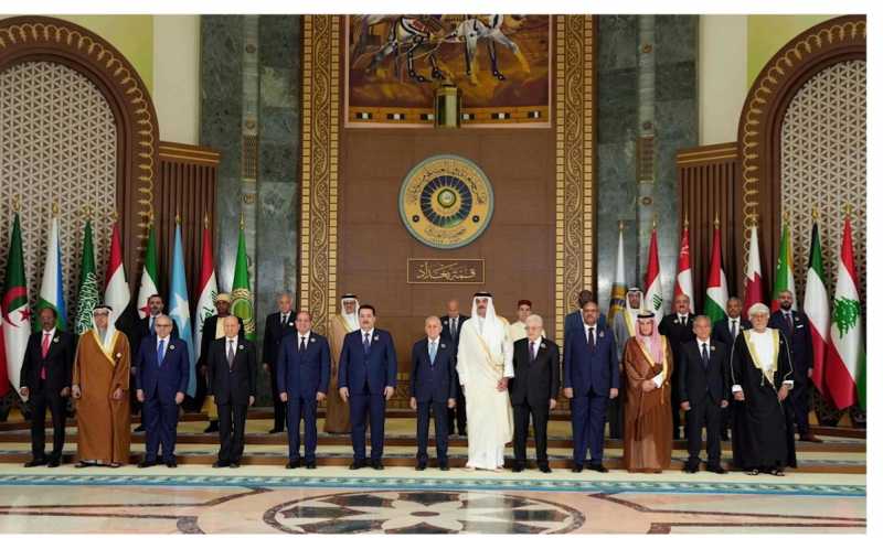 البيان الختامي لقمة بغداد نرفض تهجير الفلسطينيين ونرحب برفع العقوبات عن سوريا